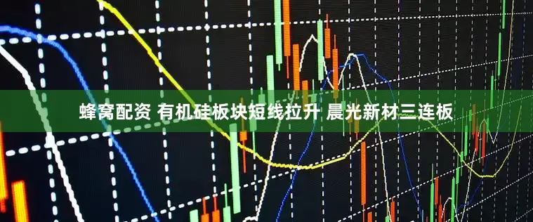 蜂窝配资 有机硅板块短线拉升 晨光新材三连板